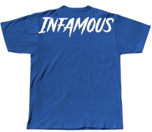 Infamous Drip Shirt Royal Blue